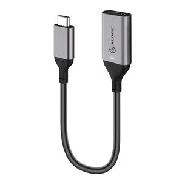 ALOGIC 15CM ULTRA USB-C M TO HDMI F ADAPTER 4K60HZ