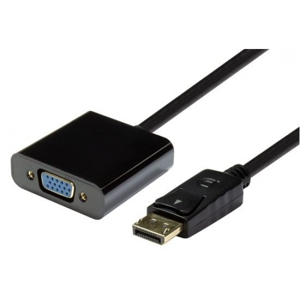 DYNAMIX 0.2m DISPLAYPORT to VGA FEMALE ADAPTER