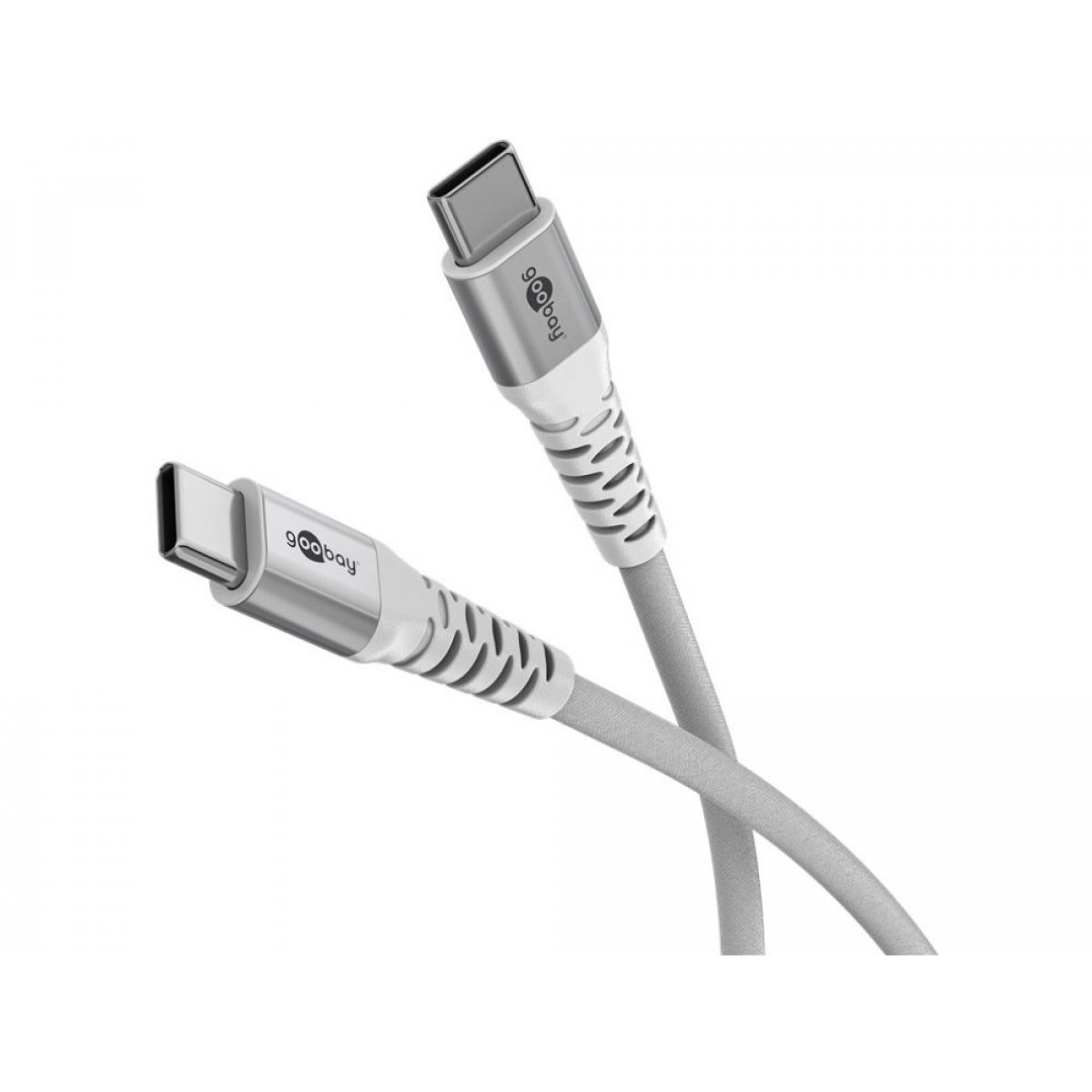 GOOBAY SUPERSOFT USB-C TO USB-C 2M WHITE GOOBAY SUPERSOFT USB-C TO USB-C 2M WHITE