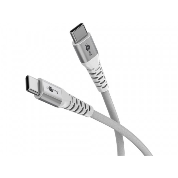 GOOBAY SUPERSOFT USB-C TO USB-C 2M WHITE