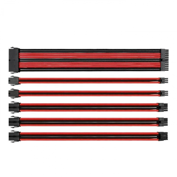 THERMALTAKE TTMOD SLEEVE CABLE BLACK/RED