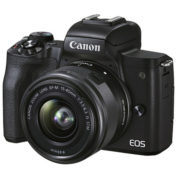 Canon EOS M50 Mark II15-45mm Lens -Black