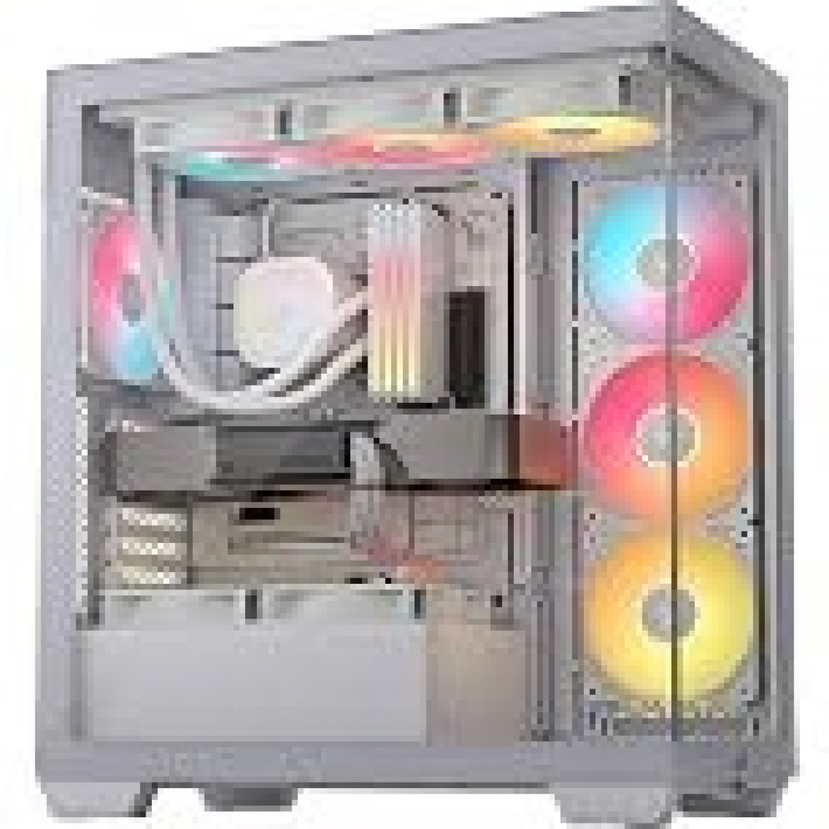 CORSAIR 3500X RS-R ARGB Mid-Tower PC Case WHITE