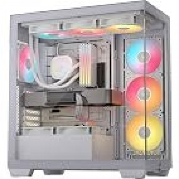 CORSAIR 3500X RS-R ARGB Mid-Tower PC Case WHITE
