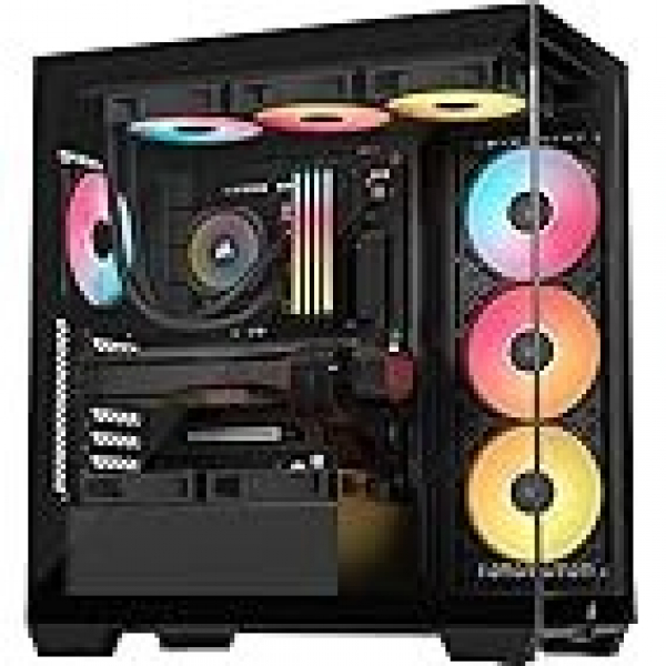CORSAIR 3500X RS-R ARGB Mid-Tower PC Case  BLACK