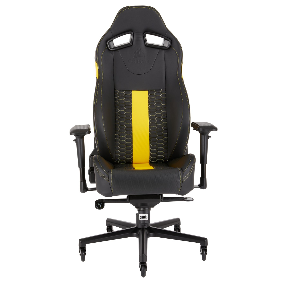 Corsair T2 Road Warrior Gaming Chair Black/Yellow Corsair T2 Road Warrior Gaming Chair Black/Yellow