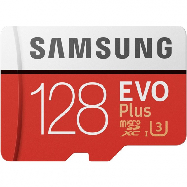 Samsung 128GB EVO PLUS MICRO SD W ADAPTER