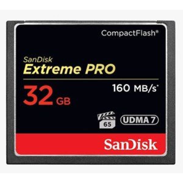 SANDISK EXTREME PRO CF, CFXPS 32GB, VPG65, UDMA 7,