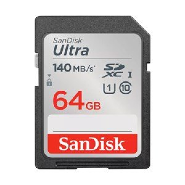 SANDISK ULTRA SDXC SDUNB 64GB C10 UHS-I