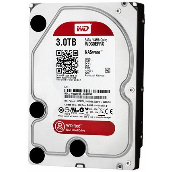 WD 3TB RED DRIVE 6GB/S
