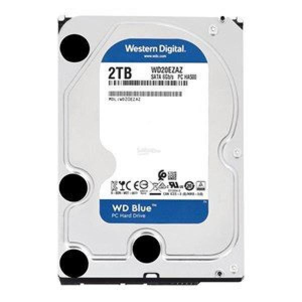 WD BLUE 2TB SATA3 5400 256MB CACHE