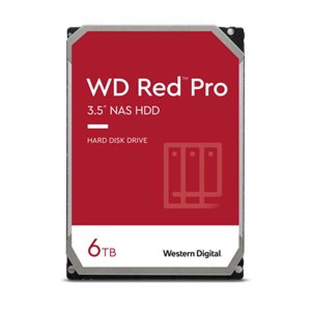 WD RED PRO 6TB NAS HDD 3.5" SATA 256MB CACHE 7200R