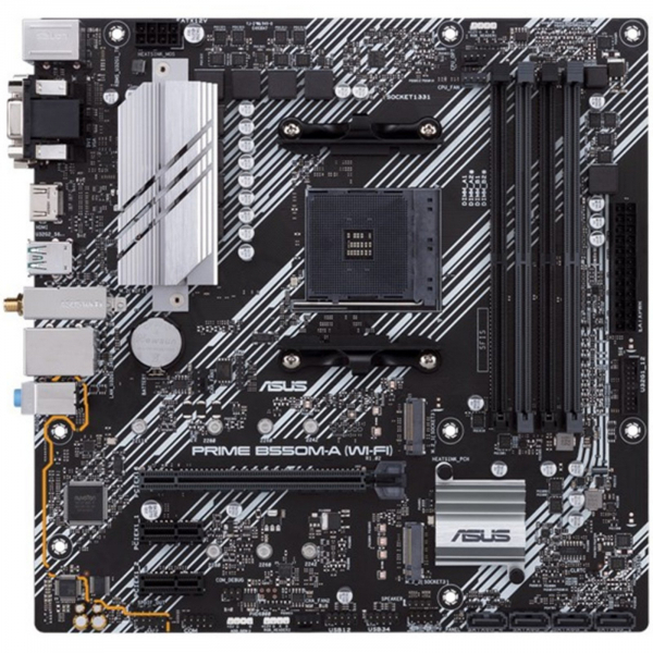 ASUS PRIME B550M-A (WI-FI) MATX For AMD Ryzen 3rd
