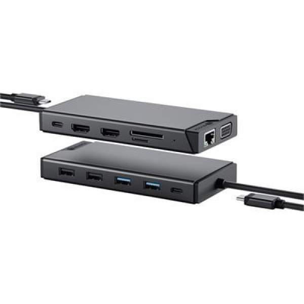 ALOGIC USB-C 12-IN-1 DUAL DISPLAY DOCK