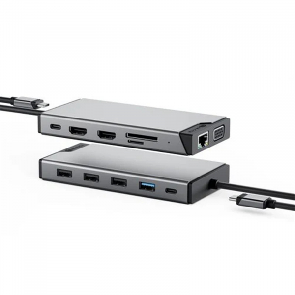 ALOGIC USB-C 12-in-1 TRIPLE DISPLAY COMPACT DOCK