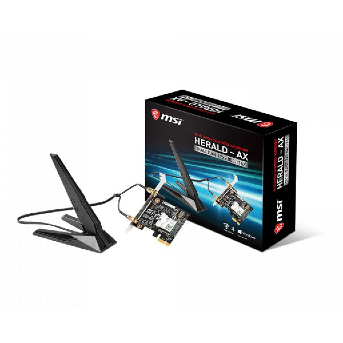 MSI HERALD -AX INTEL AX200NGW WIFI 6 MSI HERALD -AX INTEL AX200NGW WIFI 6