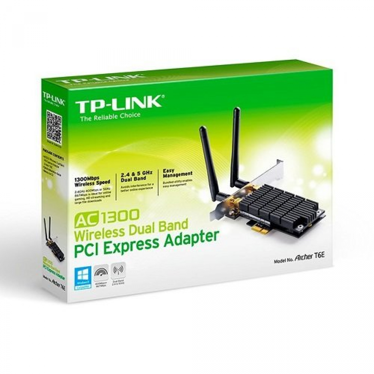 TP-LINK ARCHER T6E PCIe ADAPTER TP-LINK ARCHER T6E PCIe ADAPTER