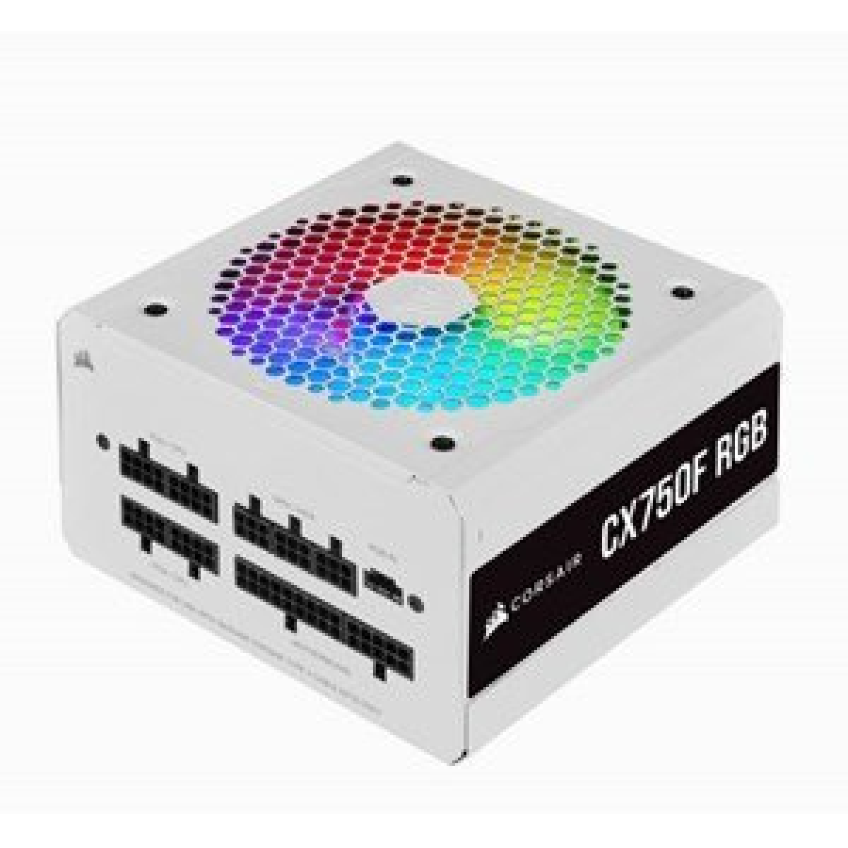 CORSAIR CX750F RGB WHITE, 750 WATT, 80 PLUS BRONZE CORSAIR CX750F RGB WHITE, 750 WATT, 80 PLUS BRONZE