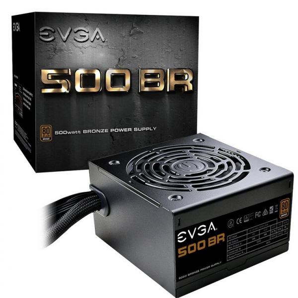 EVGA 500 BR 500W POWER SUPPLY 80+ BRONZE