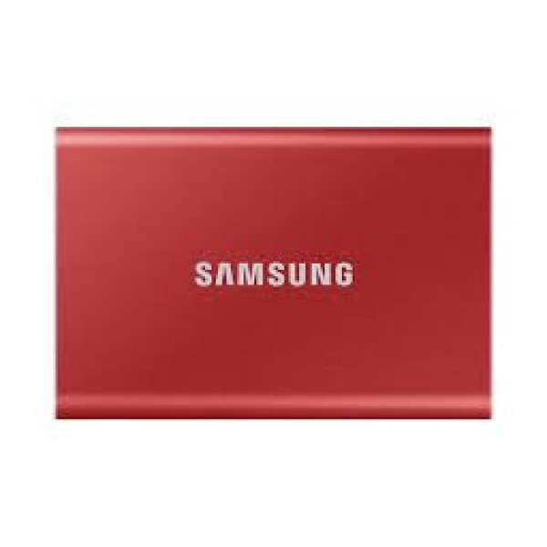 SAMSUNG T7 1TB RED PORTABLE SSD