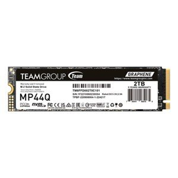 TEAMGROUP MP44Q M.2-2280 PCI-E GEN4x4 2TB SSD R/W