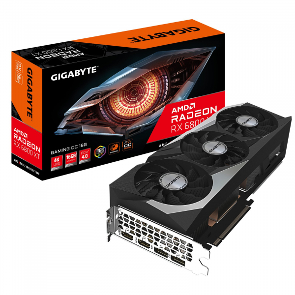 Gigabyte Radeon RX 6800 XT Gaming OC 2xHDMI 2xDP 1