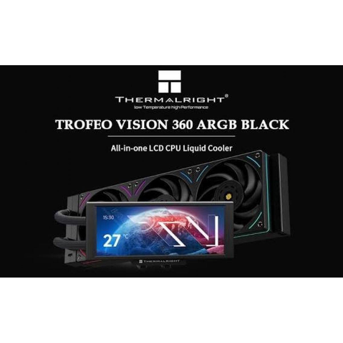 Thermalright Trofeo Vision 360 ARGB Black CPU Liqu
